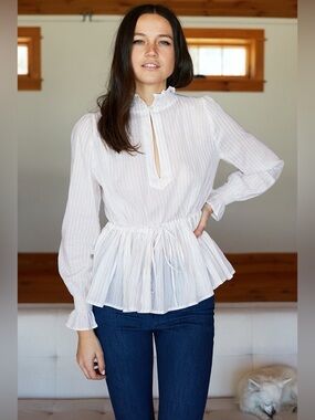 Emerson Fry India Collection Lucybella Top, Size M/L